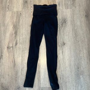 WeWoreWhat Fold Over Slit Legging